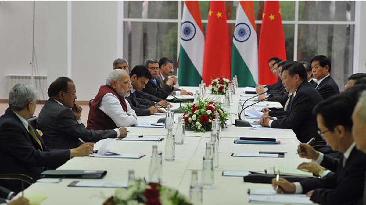 For India, becoming a member of SCO has a lot to do with Prime Minister Narendra Modi’s rapport with the Chinese president. (Photo courtesy: @narendramodi)