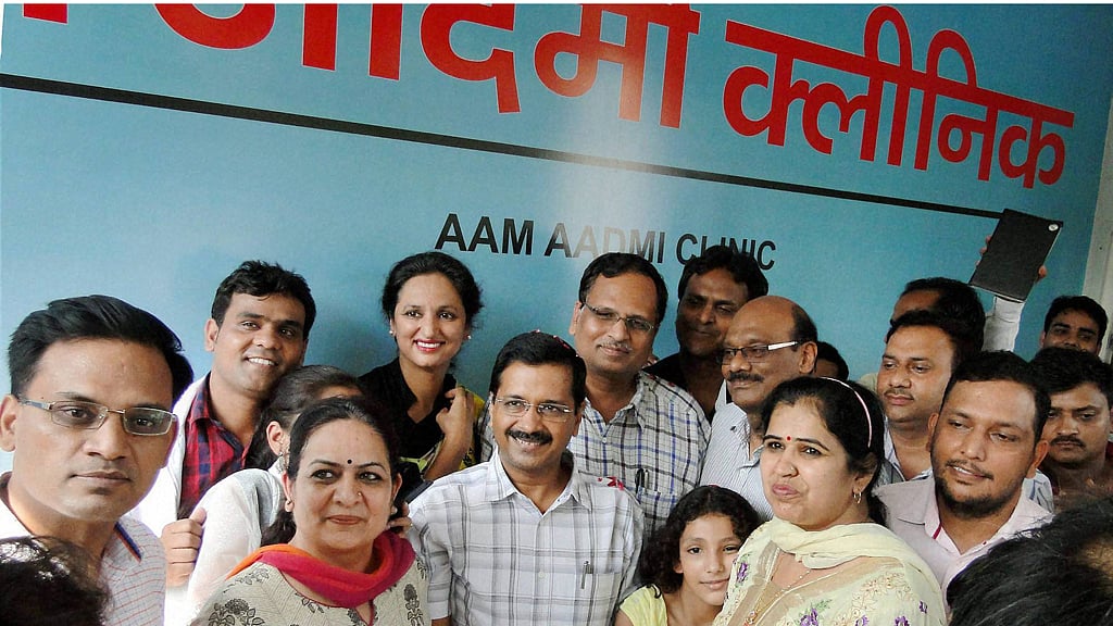 He’s more in the news for locking horns with the Centre and the LG than for the work done by AAP government in Delhi. (Photo: PTI)