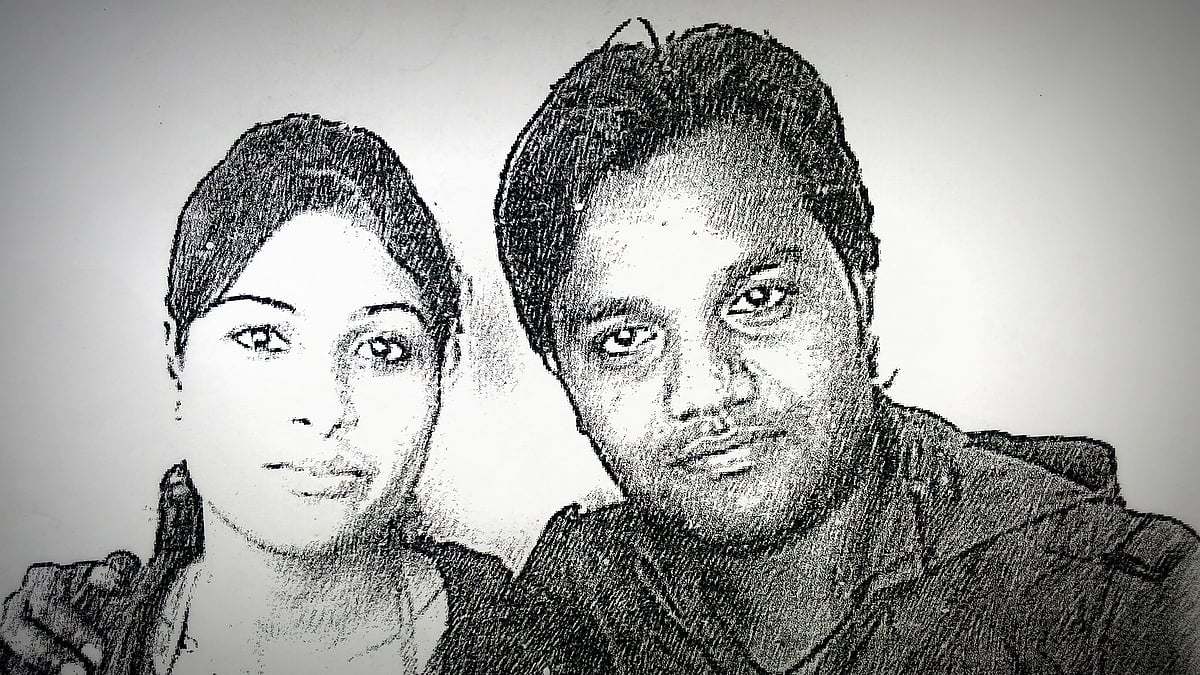 Namrata Damor with one Dr Vishal Sharma. 