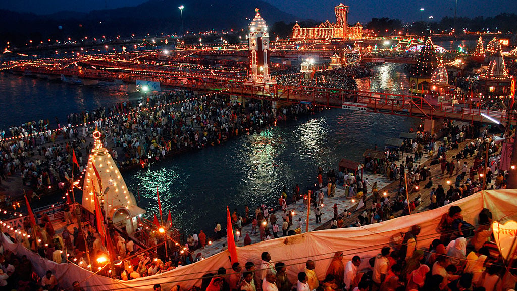 Kumbh Mela at Haridwar. (Photo: Reuters)