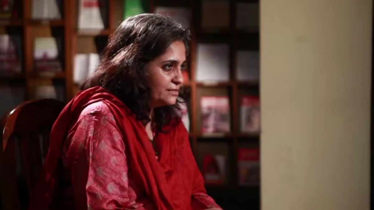 Teesta Setalvad. (Photo: YouTube/<a href="https://www.youtube.com/watch?v=5xpRg2J2N7U">Hillele TV</a>)