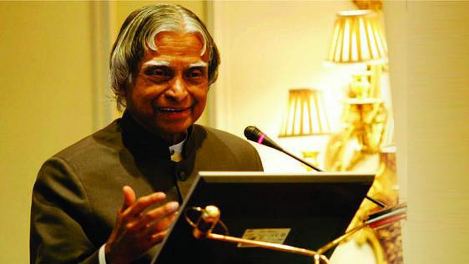 Dr APJ Abul Kalam, former Indian scientist who served as the 11th President <a href="https://www.facebook.com/pages/President-of-India/111595015532272"></a>of India. (Photo:<a href="https://www.facebook.com/presidentkalam/photos/pb.111283468924983.-2207520000.1438013228./867488263304496/?type=3&amp;amp;theater"> Dr APJ Abdul Kalam’s Facebook page</a>)