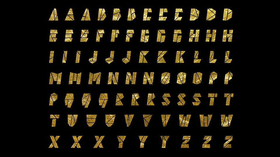 The new font designed for Kanye West.&nbsp;(Photo Courtesy: <a href="http://yeezydisplay.com/">www.yeezydisplay.com</a>)