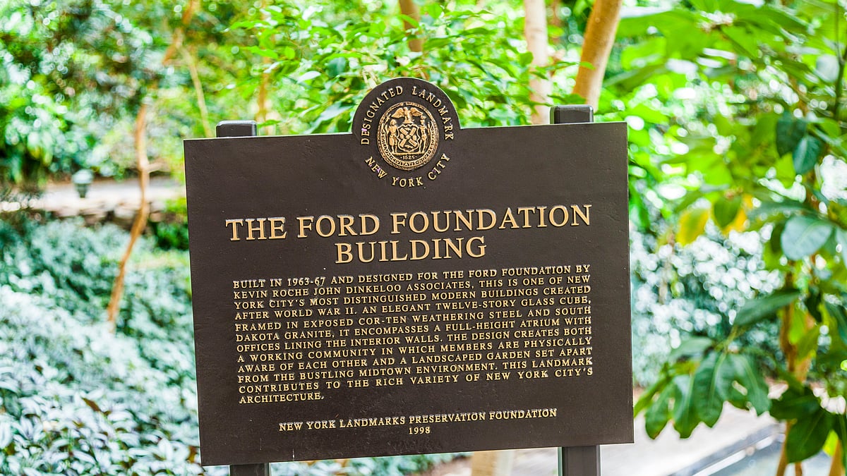 Building of the Ford Foundation in Manhattan, New York City. (Photo: iStockphoto)