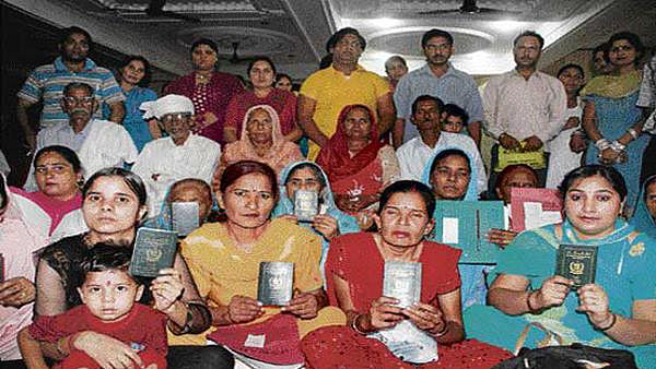 Pakistani Hindus in India, 2014. (Photo:<a href="https://twitter.com/dunyaaffairs/status/508080841608540160"> Twitter.com/@Dunyaaffairs</a>)