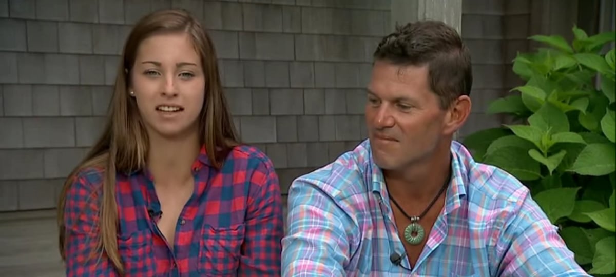 Derrick Johns and daughter Erynn. (Photo: YouTube/<a href="https://www.youtube.com/watch?v=XDZj_NY9ZKk">ABC News</a>)