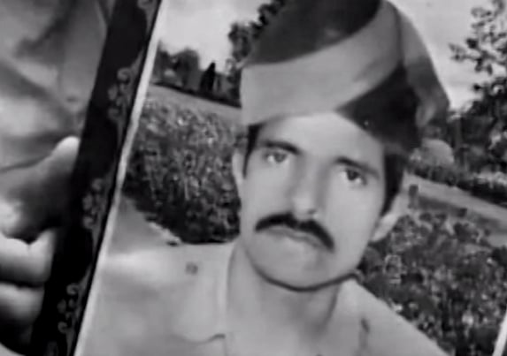Dinanagar martyr who died in Punjab terror attack on Monday. (Photo: ANI screengrab)