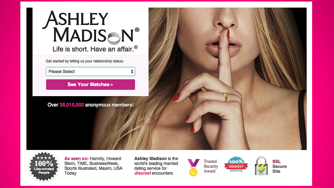 The home page of Ashley Madison (Photo: <a href="https://www.ashleymadison.com/">Ashley Madison</a>)