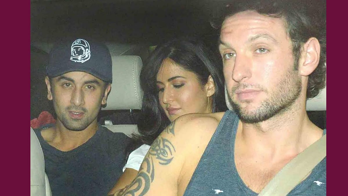 Ranbir and Katrina arrive together for the <i>Inside Out</i> Screening (Photo: Yogen Shah)