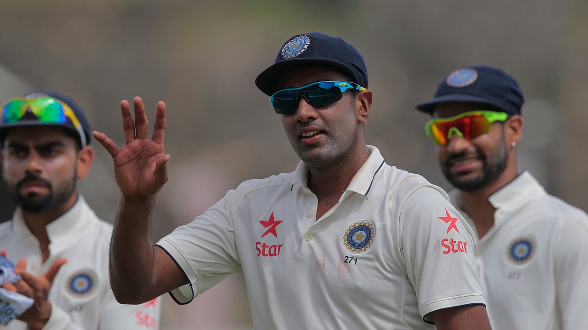 R. Ashwin picked up six wickets on the first Day of the 1st Test against Sri Lanka at Galle. (Photo: AP)
