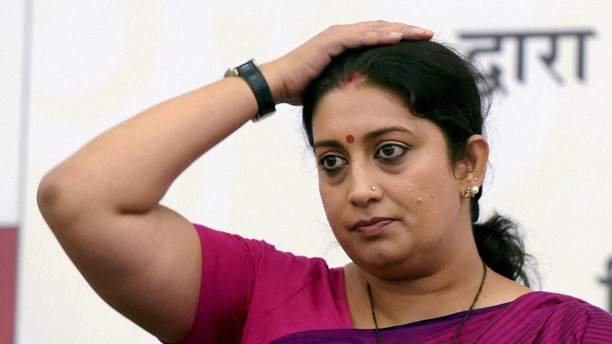 HRD Minister Smriti Irani (Photo: Youtube <a href="https://www.youtube.com/watch?v=4_D0D3B8oME">screenshot</a>)