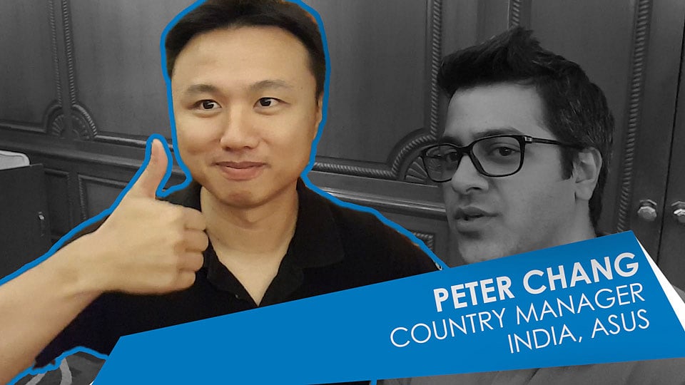 Peter Chang, Country Manager India, ASUS. (Photo: The Quint)