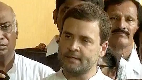 Congress Vice President Rahul Gandhi. (Photo: ANI screengrab)