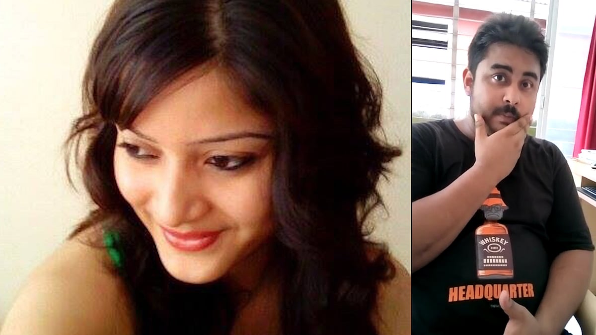 Sheena Bora and Mikhail Bora. 