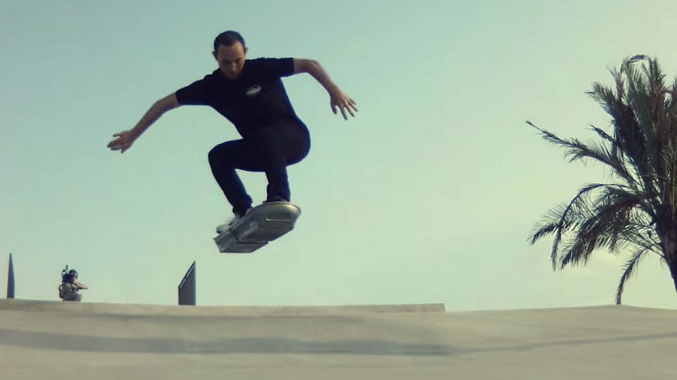 Lexus Hoverboard. (Photo: Lexus/YouTube)