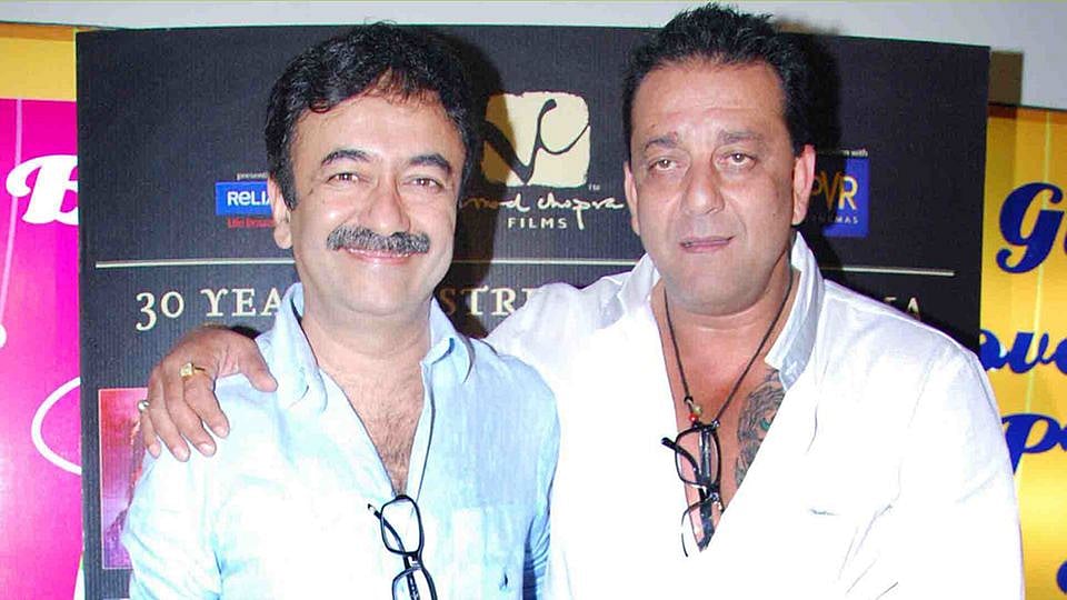 Rajkumar Hirani with Sanjay Dutt (Photo Yogen Shah)
