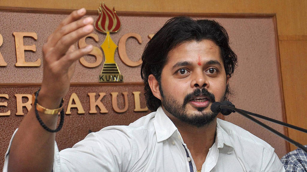File photo of S Sreesanth.