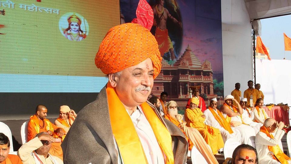VHP leader Dr. Praveen Togadia addressing a rally. (Photo: Facebook)