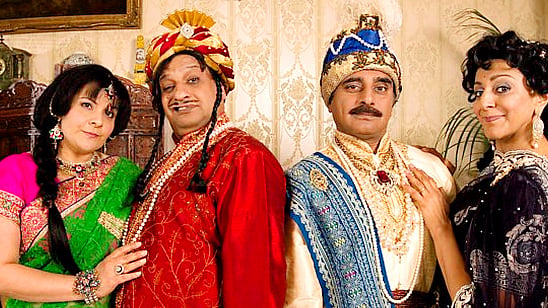 (From L) Nina Wadia, Kulvinder Ghir, Sanjeev Bhaskar and Meera Syal (Photo Courtesy: BBC) 