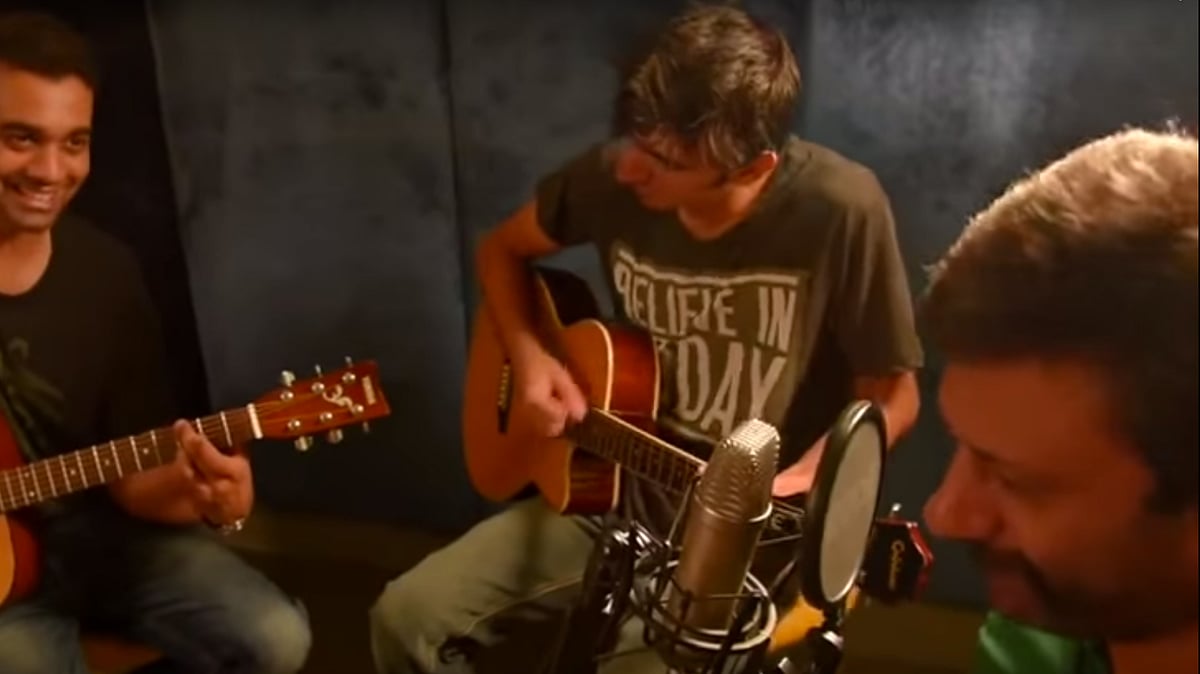 A screengrab from the video