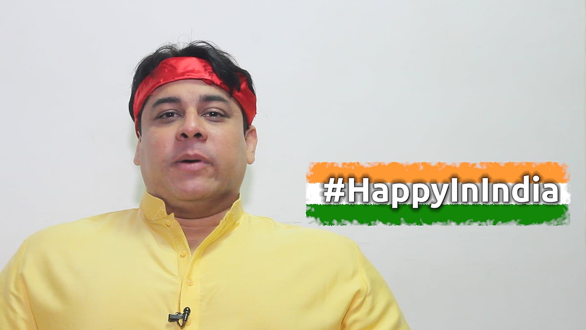 Cyrus Broacha is #HappyInIndia&nbsp;