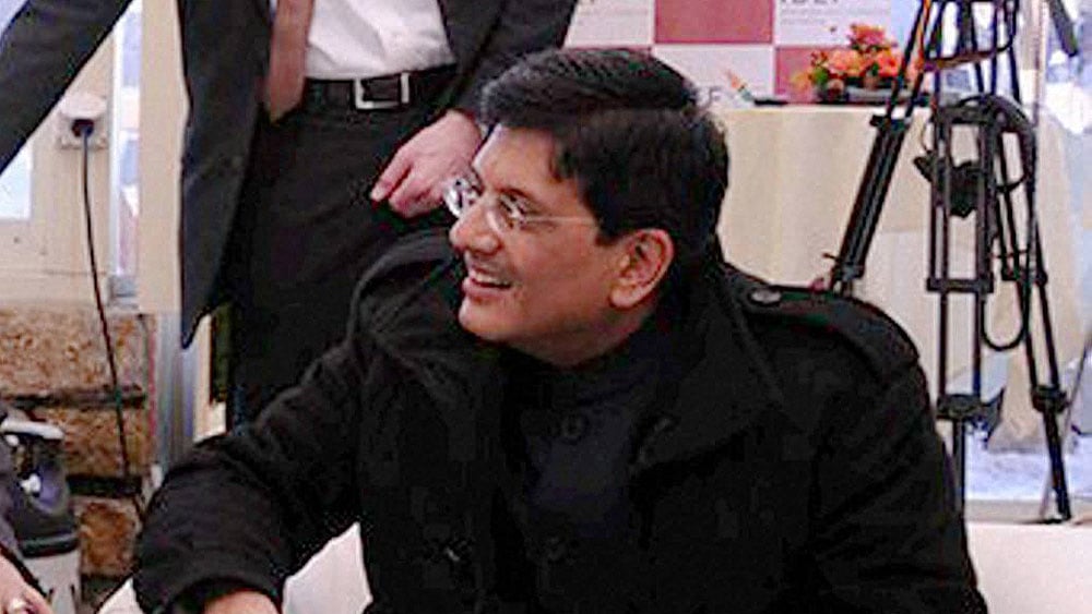 File photo of Union Minister of State for Power Piyush Goyal. (Photo: PTI)