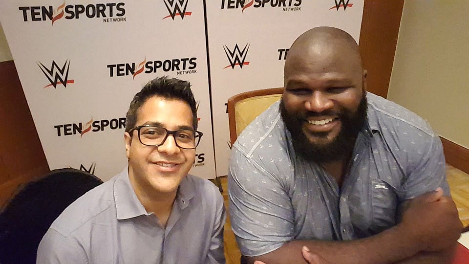 (Right)&nbsp;World’s Strongest Man and WWE Superstar Mark Henry. (Photo: The Quint)