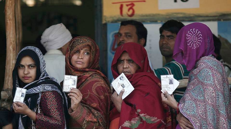 File shot of Indian voters. (Photo: Reuters)