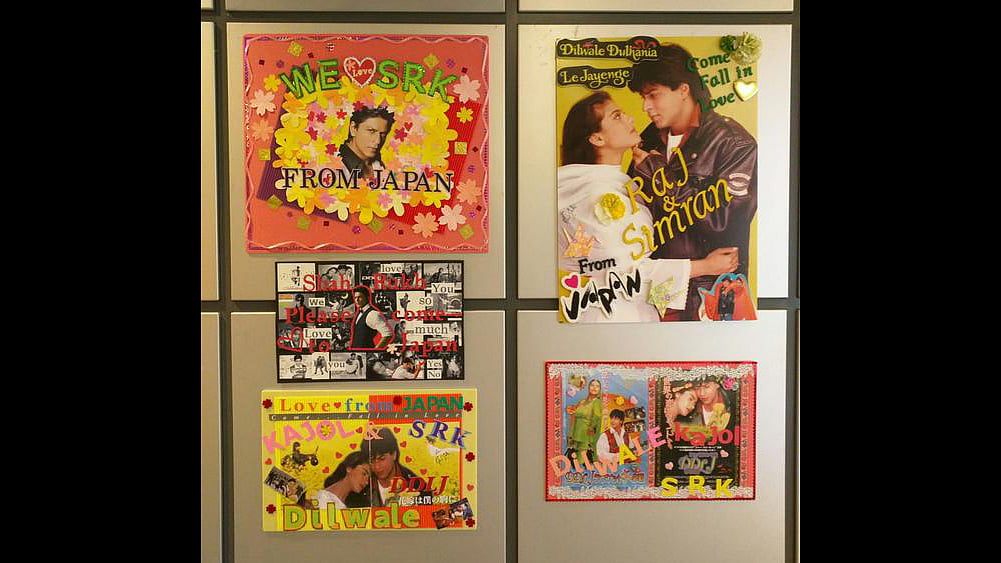 DDLJ posters in Japan’s National Museum of Ethnology. (Photo: Twitter/@AvtarPanesar)