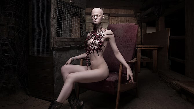 Melanie Gaydos, a 26 year old model with a rare genetic disorder has defied the odds to become a top fashion model (Photo: Twitter/<a href="https://twitter.com/suz_generis/status/633449924458184704">@suz_generis</a>)