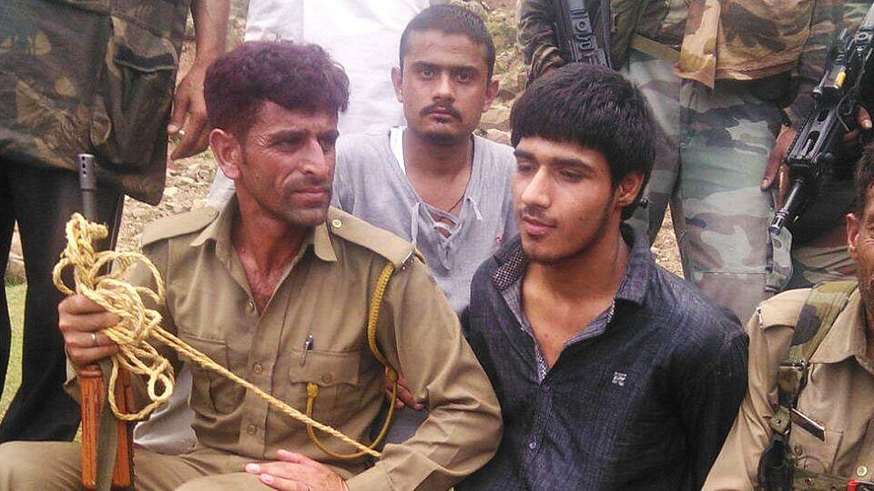Captured Pakistani terrorist Mohammed Naved. (Photo: Ravinder Srivastav)