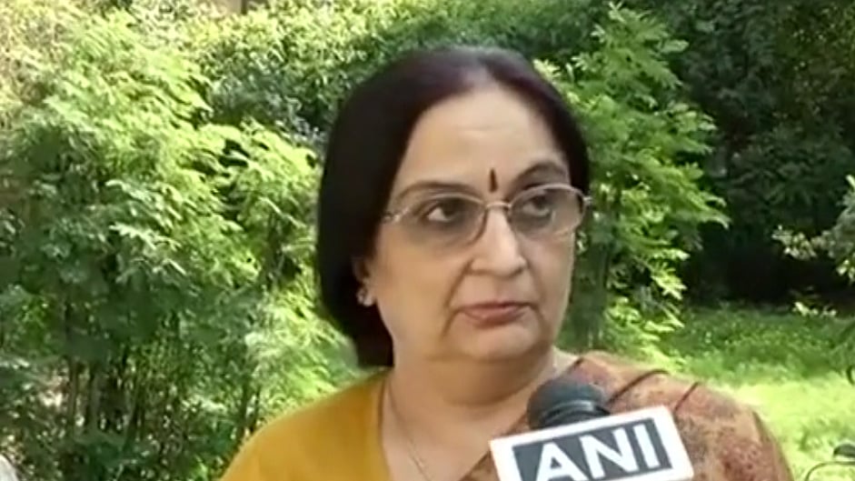 Neelam Katara, the mother of Nitish Katara. (Courtesy: ANI)