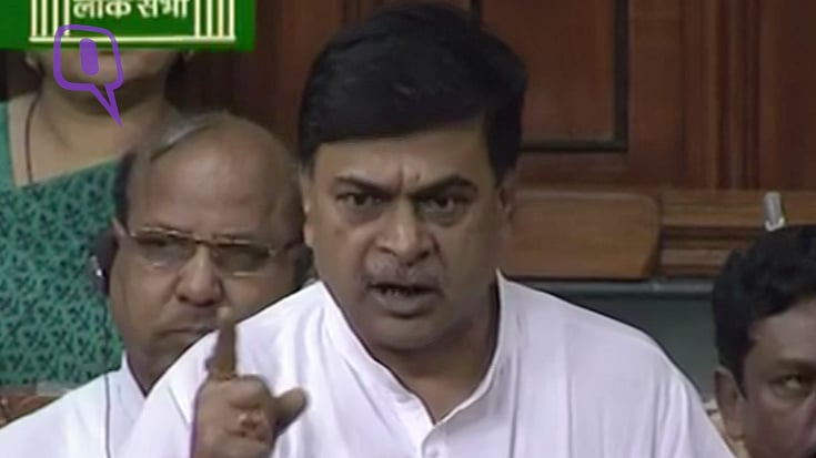 Former home secretary RK Singh.&nbsp;(Photo: ANI screengrab)