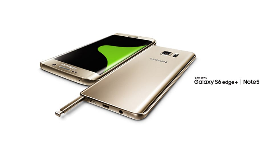 Samsung Galaxy S6 Edge+ and Galaxy Note 5. (Photo: Samsung)
