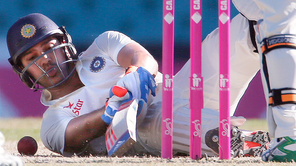 With scores of 9 and 4 in the first test against Sri Lanka, Rohit Sharma’s spot in the India XI should be under threat. But it surprisingly is not. (Photo: Reuters)