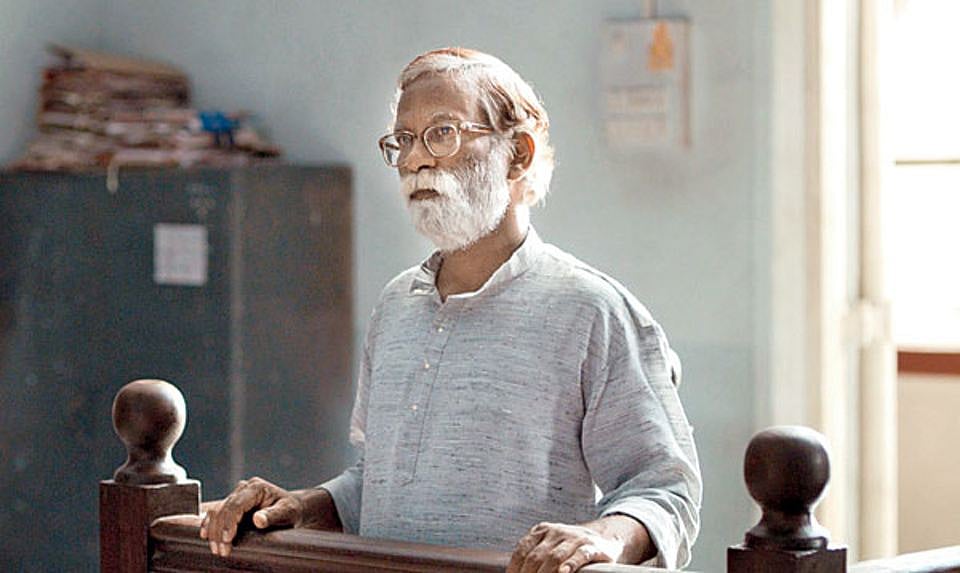 Vira Sathidar in a scene from <i>Court</i>