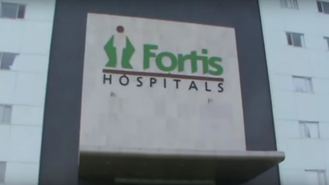 File photo of Fortis hospital. (Photo: <a href="https://www.youtube.com/watch?v=RnyHpdq7ZtA">YouTube</a>)