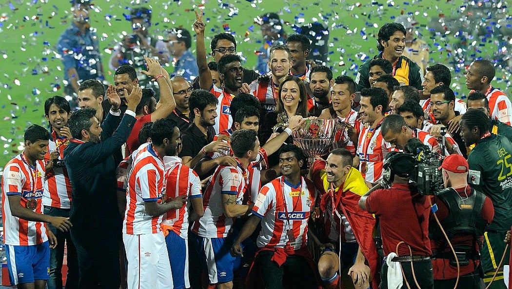 Atletico de Kolkata are the reigning ISL champions (Photo: <a href="http://www.indiansuperleague.com/atletico-de-kolkata/photos/386-atletico-de-kolkata-celebrate-their-hero-isl-triumph">Indian Super League</a>)