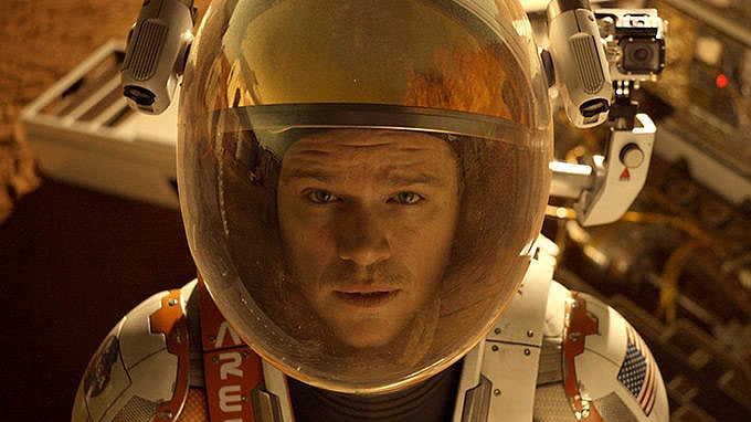 Matt Damon in Ridley Scott’s <i>The Martian</i>
