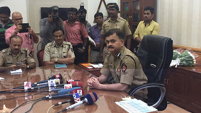Ahmed Javed, the Mumbai Police commissioner. (Photo: Chandan Nandy)