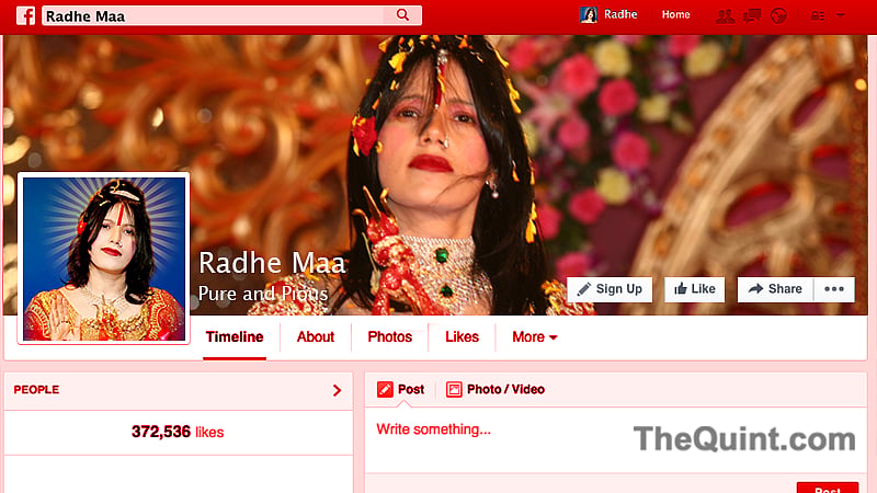 Jai ho Maa. (Photo: <i>The Quint</i>)