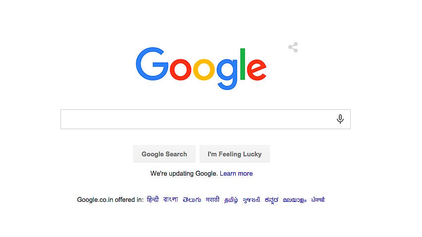 Google undergoes logo change.&nbsp;