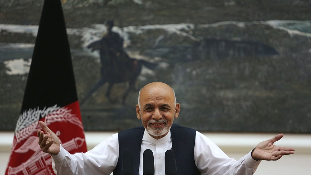 Afghan President Ashraf Ghani speaks during a conference on Afghan urban development, at the presidential palace in Kabul, Afghanistan, September 21, 2015. (Photo: AP)