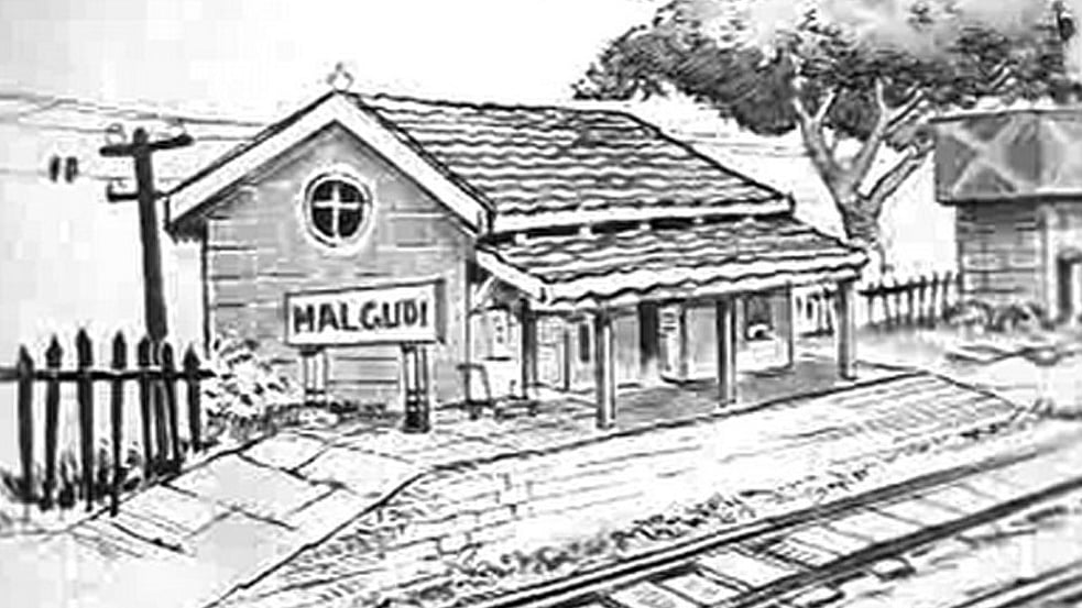 ‘Being a resident of Mysore, RK Narayan had the opportunity to study real-life characters in the city. His stories were influenced and inspired by many of these.’&nbsp;(Photo: <a href="https://pedia.desibantu.com/malgudi-days/">Desibantu</a>)