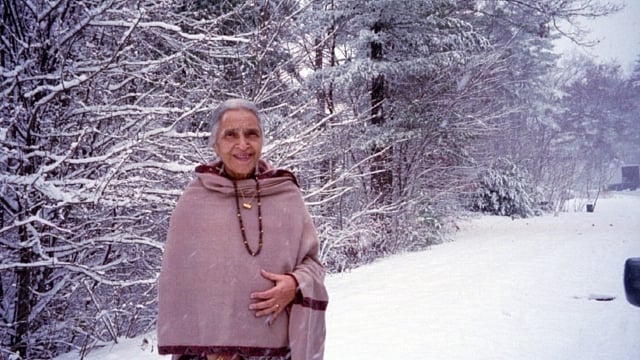Mrinal Pande’s mother Gaura&nbsp;Pant who went by the literary name Shivani. (Photo: Wikipedia) 