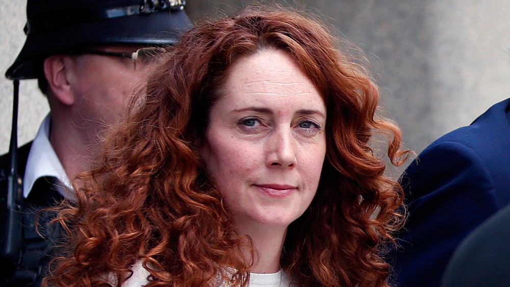 File photo of Rebekah Brooks, former News International chief executive, leaving the Central Criminal Court in London. (Photo: AP)