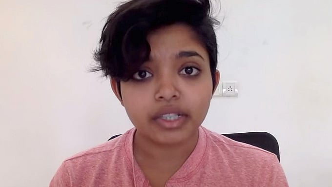 The 19-year old transgender makes an appeal against harassment.