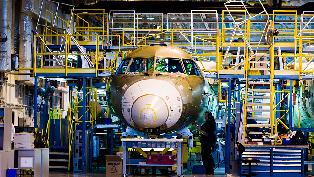 File picture of Bombardier Global 5000 Jet. (Photo: Reuters)