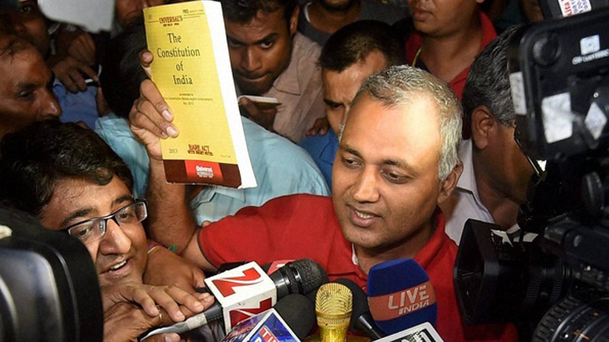 AAP MLA Somnath Bharti. (Photo: PTI)