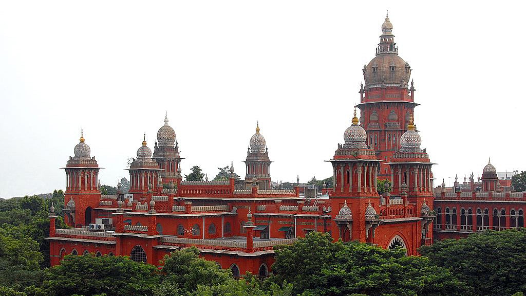 File photo of the Madras High Court. (Photo: The News Minute)